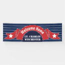 Suche nach zuhause banner Blau