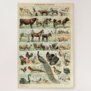 Suche nach geflügel puzzle Vintag