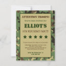 Suche nach soldaten einladungen Für kinder