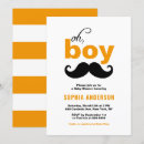 Recherche de humour moustache invitations C'est un garçon