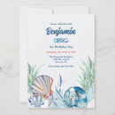 Recherche de coquillages invitations Océan