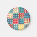 Recherche de motifs vintages magnets Tissu