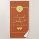 Recherche de couple serviettes de plage Monogramme