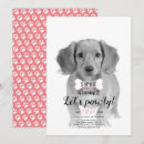 Recherche de chien rose invitations Pattes