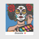 Recherche de día de muertos autocollants Catrina