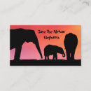 Suche nach afrikanischen visitenkarten Savanne
