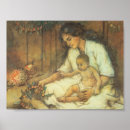 Suche nach mother and child poster Vintag