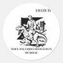 Recherche de t rex drôle autocollants Dinosaure