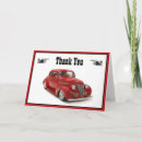 Suche nach rotes auto karten Vintag
