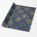 Suche nach elegantes muster geschenkpapier Blau