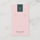Recherche de earring card cartes visite Simple