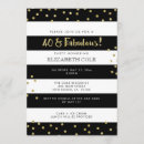 Suche nach vierzig und fabelhafte 40 einladungen Stilvoll