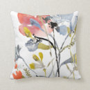 Recherche de fleurs pastel coussins Botanique