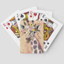 Recherche de girafe jeux de cartes Zoo