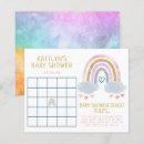 Recherche de baby shower bingo Moderne