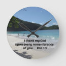 Suche nach danken ihnen für sein poster wanduhren Christlich