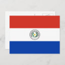 Recherche de paraguay cartes postales Drapeau du paraguay