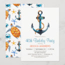 Recherche de nautique anniversaire invitations Tortue de mer