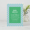 Recherche de blue green invitations Mignonette