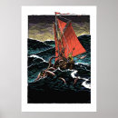 Recherche de calmar géant posters Voile