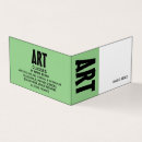 Recherche de art moderne cartes visite Professeur d'art