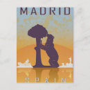 Recherche de madrid espagne cartes postales Aquarelle