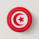 Recherche de la tunisie badges Rouge