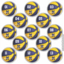 Recherche de numéro 13 autocollants Sports