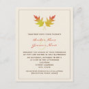 Recherche de de chêne mariage invitations Feuille