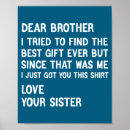 Suche nach liebe mein bruder poster Familie