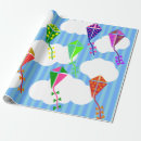 Recherche de cerfs volants papier cadeau Nuages