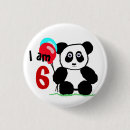 Suche nach sechs buttons Abzeichen
