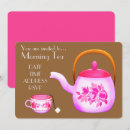 Recherche de café thé invitations Thé de l'après midi