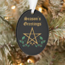 Recherche de wiccan ornements Pentacle