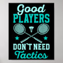 Recherche de raquette de badminton posters Obturateur