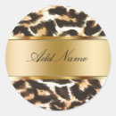 Recherche de leopard autocollants Élégant