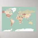Recherche de pays monde posters Moderne