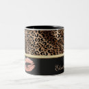 Recherche de motif léopard tasses Élégant