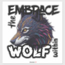 Recherche de esprit nature autocollants Loup