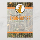 Recherche de orange chasseur invitations Camo