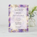 Suche nach lila iris einladungen Gold