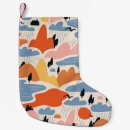 Recherche de montagne chaussette de noël Motif