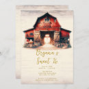 Recherche de red barn invitations Bois