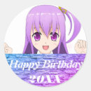 Suche nach anime geburtstag aufkleber Mädchen