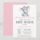 Recherche de éléphant invitations C'est une fille