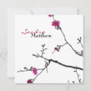 Recherche de fleurs de cerisier mariage invitations Printemps