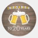 Recherche de 20 ans autocollants 20e anniversaire