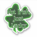 Recherche de st patricks autocollants Trèfle à quatre feuilles