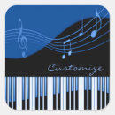 Recherche de music autocollants Touches piano