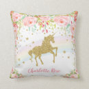 Recherche de licorne rose coussins Pour enfants